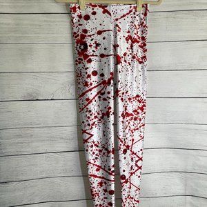 SUPER RARE Blackmilk Blood Spatter Leggings BNWT sz Medium